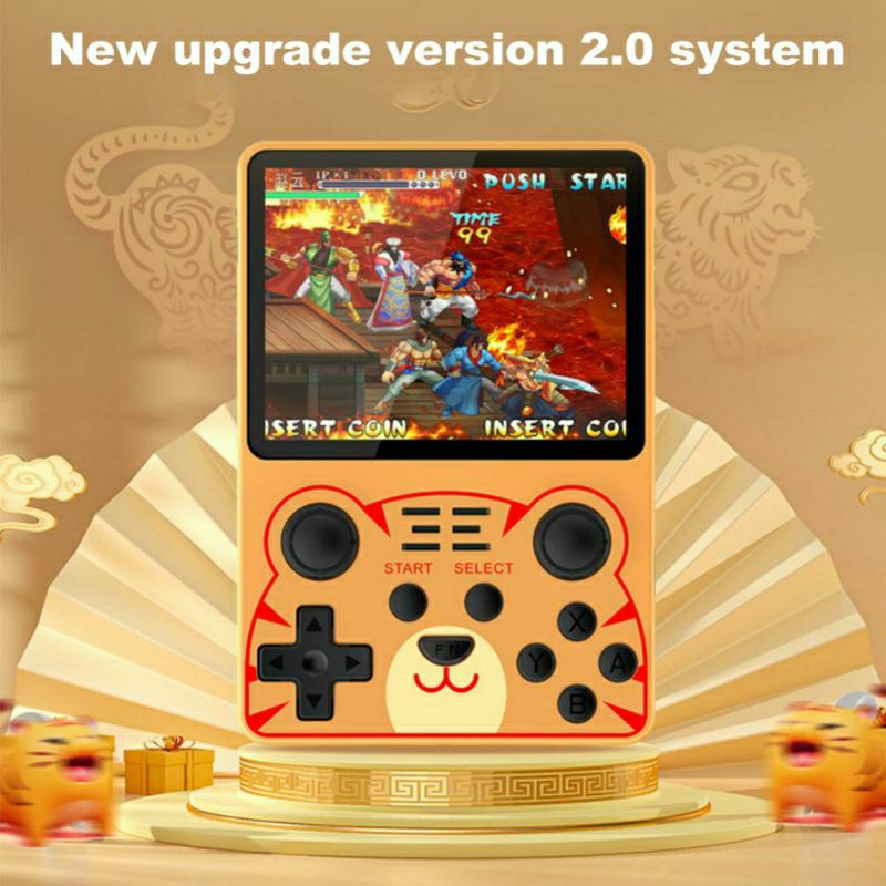 (Fast Charge) Powkiddy RGB20S Open Source System IPS Handheld Console With 26000+ Games (ENG)