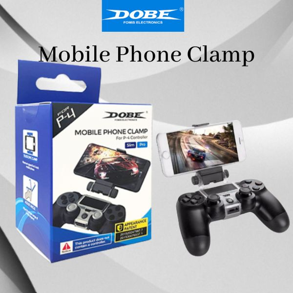 PS4 DOBE Mobile Phone Clamp Smart Phone Controller Clip DS4 Mount