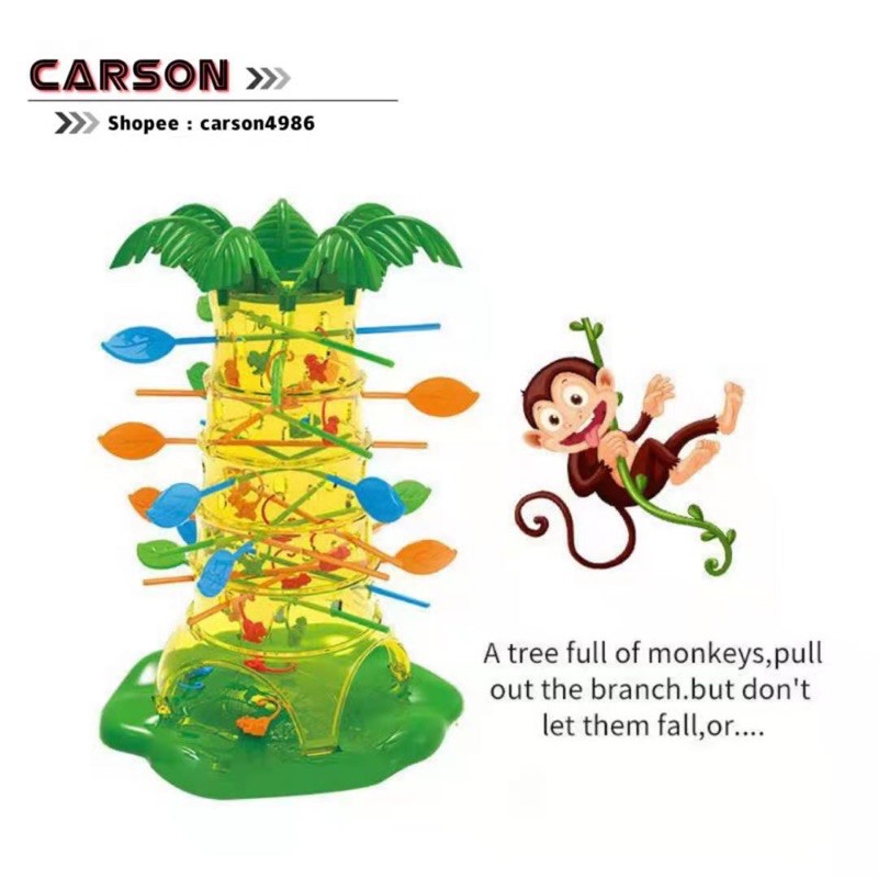 falling monkey mini climbing tree funny family party board games