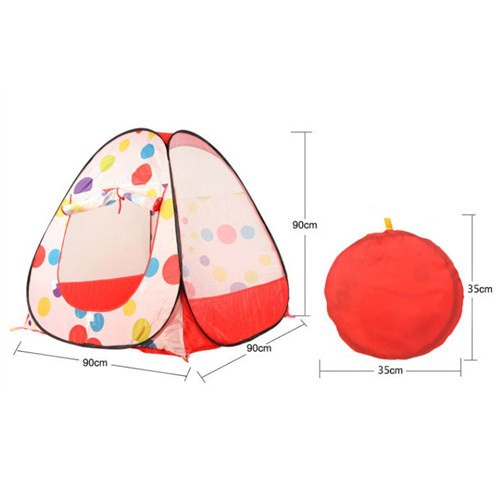 TT002 Large Portable Foldable Baby Children Kid Play Tent Play Hut Gym House